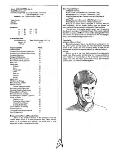 Star Trek RPG: The Strider Incident (2226)