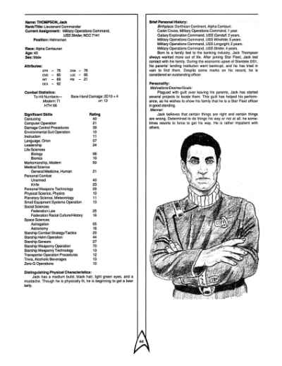 Star Trek RPG: The Strider Incident (2226)