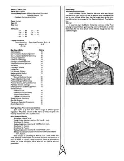 Star Trek RPG: The Strider Incident (2226)
