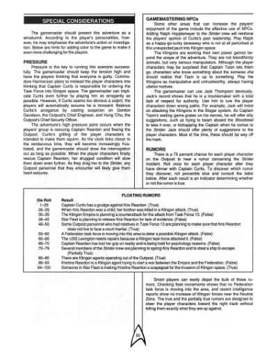 Star Trek RPG: The Strider Incident (2226)