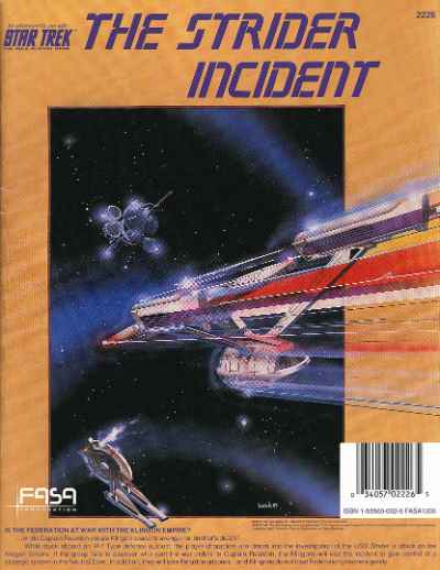 Star Trek RPG: The Strider Incident (2226)