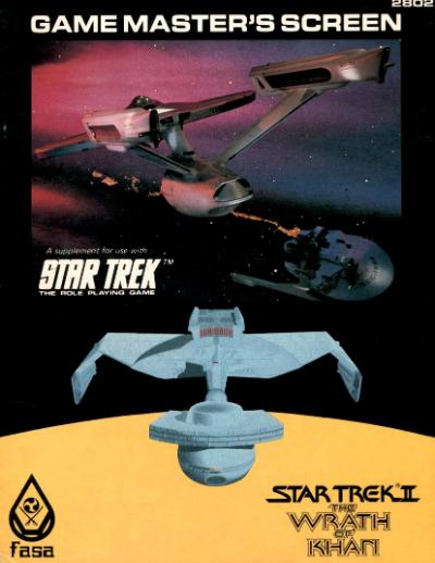 Star Trek RPG: Game Master’s Screen: Star Trek II: The Wrath of Khan (FASA 2802)