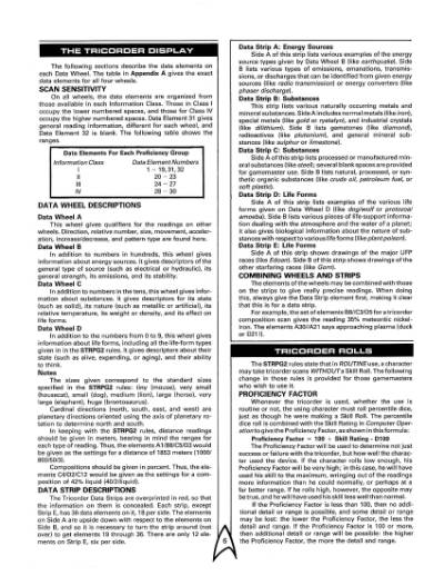 Star Trek RPG: Tricorder - Starship Sensors Interactive Displays (2803)