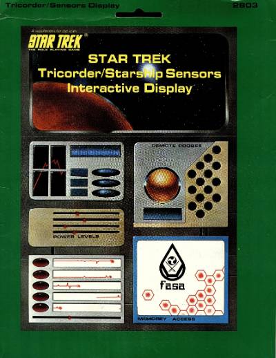 Star Trek RPG: Tricorder - Starship Sensors Interactive Displays (2803)