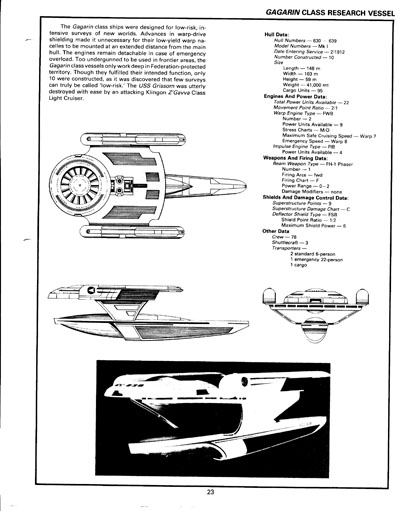 FASA Star Trek III Sourcebook Update