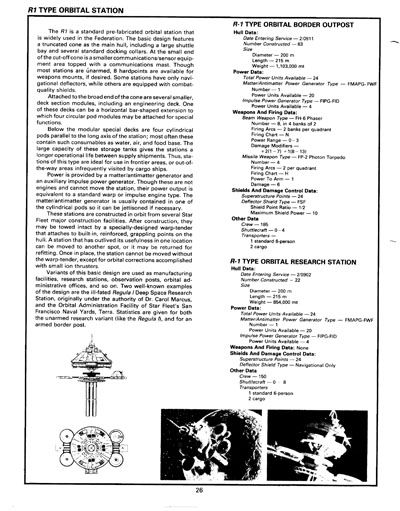 FASA Star Trek III Sourcebook Update