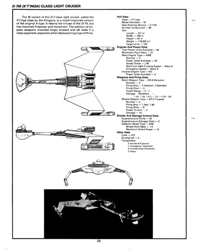 FASA Star Trek III Sourcebook Update