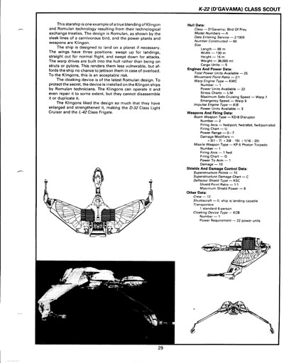 FASA Star Trek III Sourcebook Update