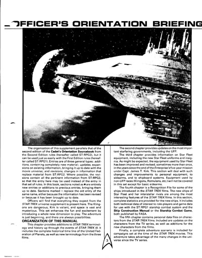 FASA Star Trek III Sourcebook Update