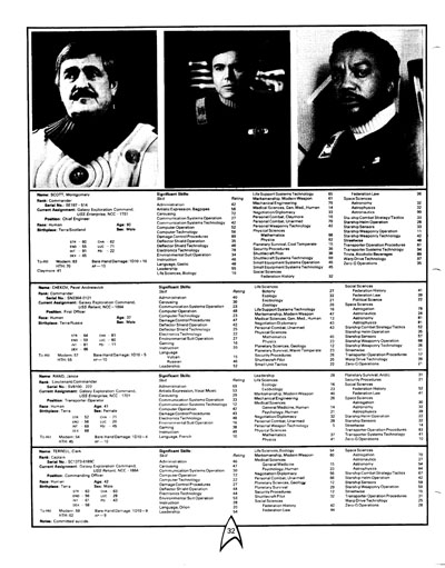 FASA Star Trek III Sourcebook Update