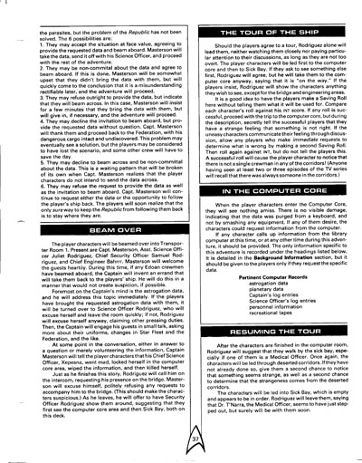 FASA Star Trek III Sourcebook Update