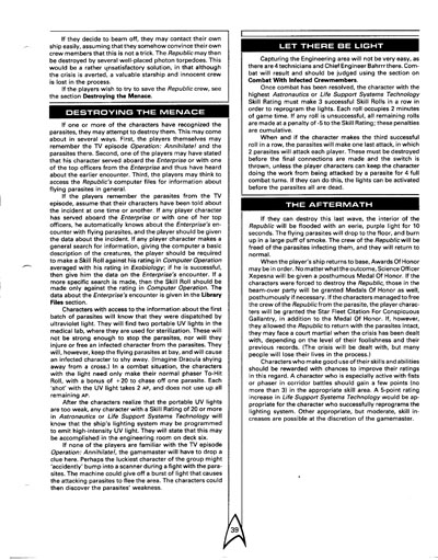 FASA Star Trek III Sourcebook Update