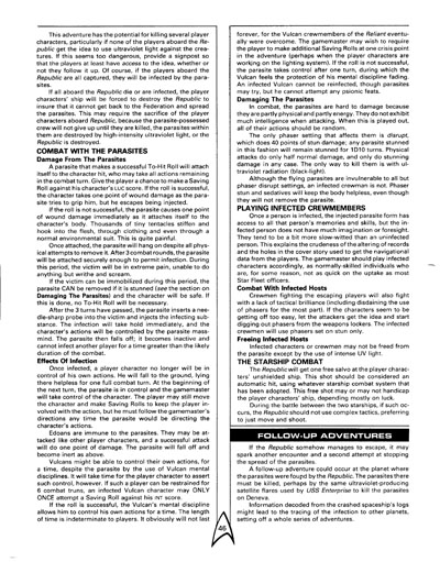 FASA Star Trek III Sourcebook Update