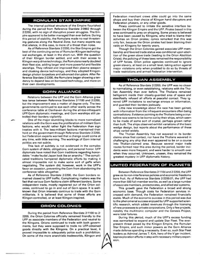 FASA Star Trek III Sourcebook Update