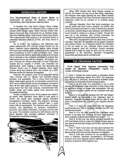 FASA Star Trek IV: The Voyage Home Sourcebook Update