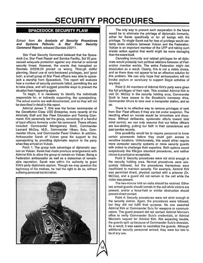 FASA Star Trek IV: The Voyage Home Sourcebook Update