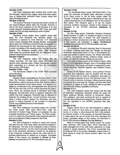FASA Star Trek IV: The Voyage Home Sourcebook Update