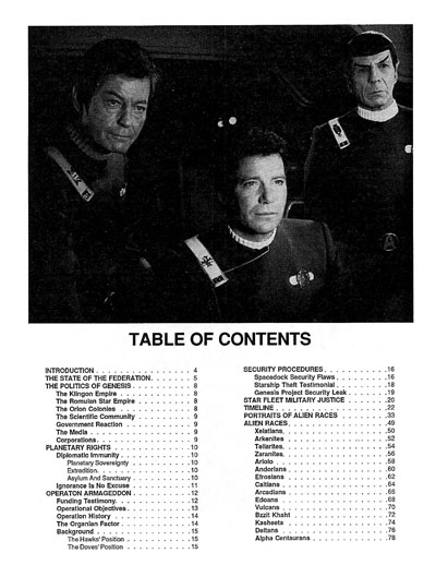 FASA Star Trek IV: The Voyage Home Sourcebook Update