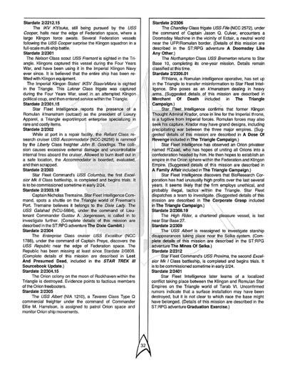 FASA Star Trek IV: The Voyage Home Sourcebook Update