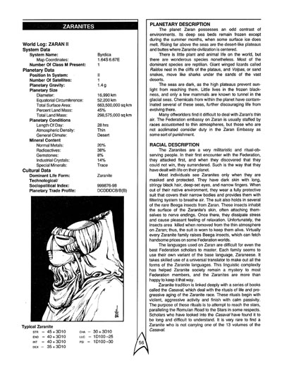 FASA Star Trek IV: The Voyage Home Sourcebook Update