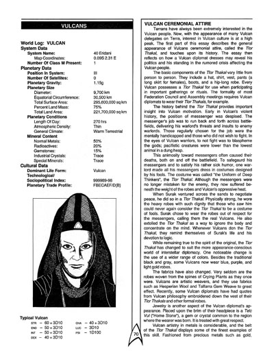 FASA Star Trek IV: The Voyage Home Sourcebook Update