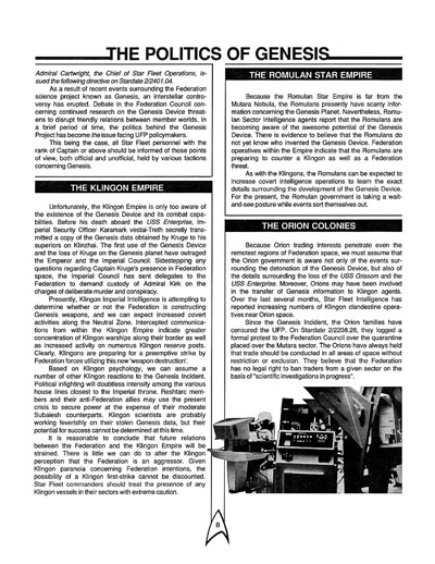 FASA Star Trek IV: The Voyage Home Sourcebook Update