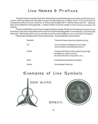 Klingon Covert Operations Manual