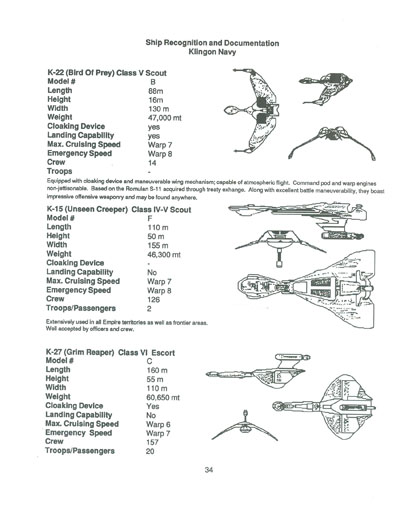 Klingon Covert Operations Manual