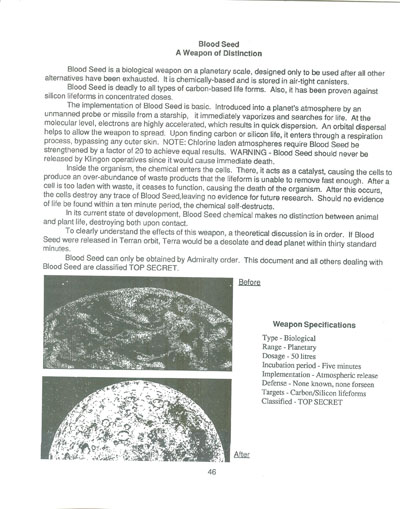Klingon Covert Operations Manual