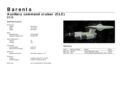Mandel's Federation Fleet Review