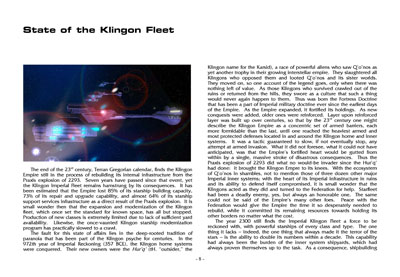 Mandel's Guide to the Klingon Fleet