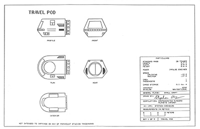 Stephen Arenburg's Shuttles and Small Craft General Plans