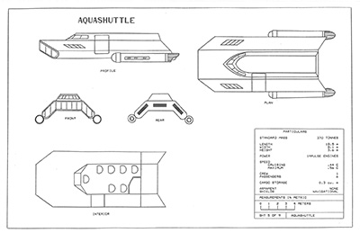 Stephen Arenburg's Shuttles and Small Craft General Plans