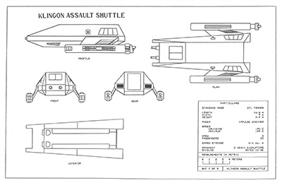 Stephen Arenburg's Shuttles and Small Craft General Plans