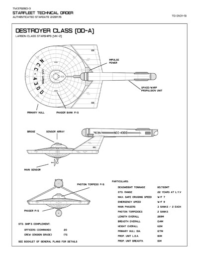 Star Fleet Ships of the FASA Role-Playing Game (Datapack 01)