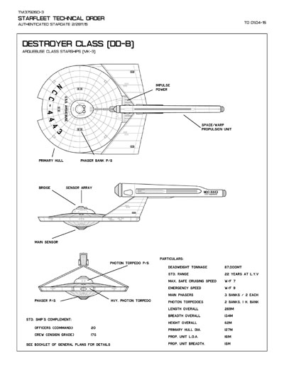 Star Fleet Ships of the FASA Role-Playing Game (Datapack 01)