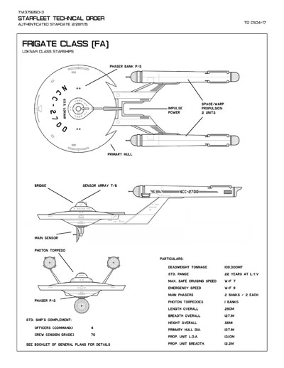 Star Fleet Ships of the FASA Role-Playing Game (Datapack 01)