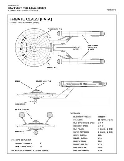 Star Fleet Ships of the FASA Role-Playing Game (Datapack 01)