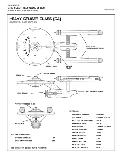 Star Fleet Ships of the FASA Role-Playing Game (Datapack 01)