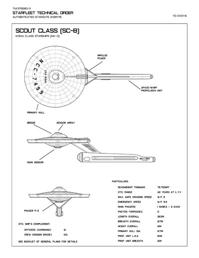 Star Fleet Ships of the FASA Role-Playing Game (Datapack 01)