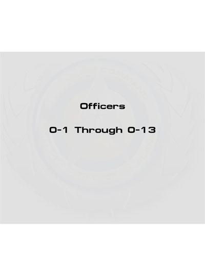 Starfleet Rank Identification and Rate Requirements Recognition Manual