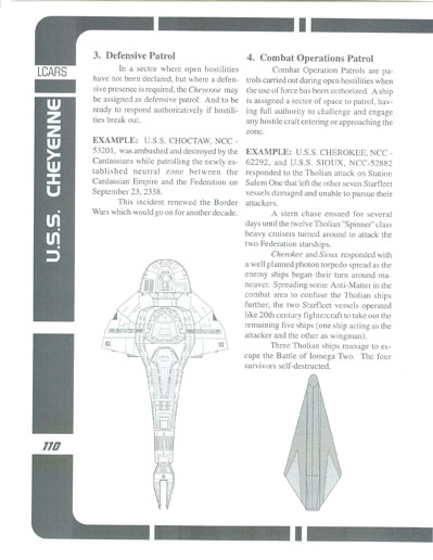 U.S.S. Cheyenne Operations Manual