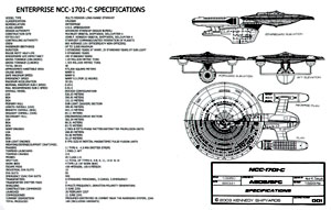 Ambassador Class Starship U.S.S. Enterprise NCC-1701-C