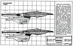 Ambassador Class Starship U.S.S. Enterprise NCC-1701-C