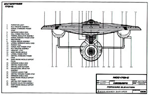 Ambassador Class Starship U.S.S. Enterprise NCC-1701-C