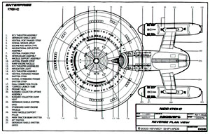 Ambassador Class Starship U.S.S. Enterprise NCC-1701-C