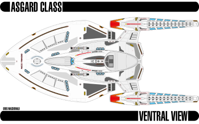 U.S.S. McCulley NCC-1890 - McCulley Class I Science Cruiser