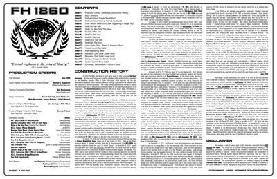 Avenger Class Heavy Frigate General Plans - U.S.S. Avenger NCC-1860