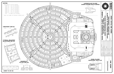 Avenger Class Heavy Frigate General Plans - U.S.S. Avenger NCC-1860