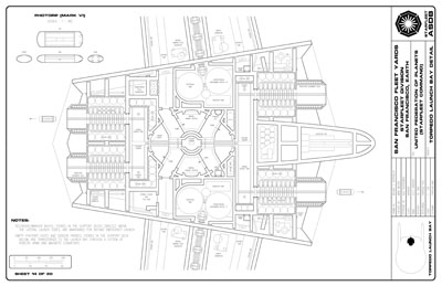 Avenger Class Heavy Frigate General Plans - U.S.S. Avenger NCC-1860
